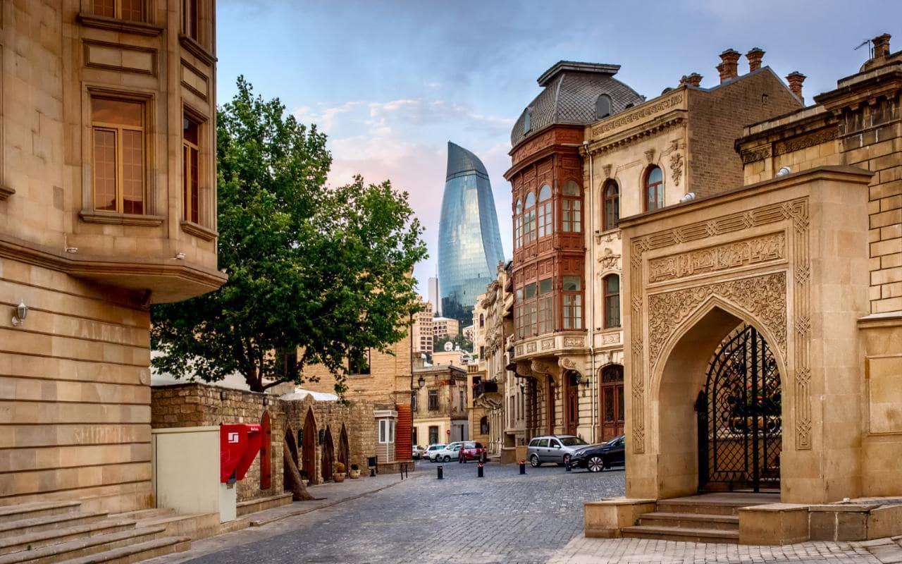 Caspian Ulduz Hotel Baku Exterior foto